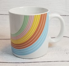 Pastel Rainbow Himark Giftware HEI Coffee Cup Mug Vintage - £10.37 GBP