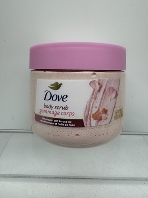 Dove Crushed Pink Himalayan Salt And Rose Oil Exfoliating Body Scrub Pol... - $5.99