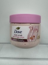 Dove Crushed Pink Himalayan Salt And Rose Oil Exfoliating Body Scrub Pol... - $5.99
