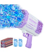 Bubble Machine Gun, 69 Holes Bubble Gun Bubbles Kids Toys For Toddlers B... - £34.35 GBP