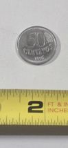 1995 Brazilian 50 centavos Coin World Foreign Currency - $41.58