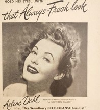 Arlene Dahl Woodbury Hair Cold Cream 1948 Advertisement Beauty Products ... - $24.99