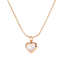 High-Grade Love Titanium Steel Necklace Women's Style Light Luxury Stainless Ste - £11.15 GBP