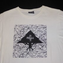 STAR WARS Death Star Tree Graphic LARGE T-Shirt White LRG Community Clot... - £27.20 GBP