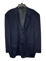 J. Michaels Mens Blazer Coat Jacket Cashmere 3-Button Lined Single Vent ... - $29.69