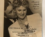 Trials Of Rosie O’Neill Tv Guide Print Ad Sharon Gless Robert Wagner TPA15 - £4.64 GBP