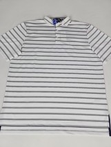 Ralph Lauren RLX Classic Fit Short Sleeve Golf Polo Men&#39;s L White Gray S... - $49.99