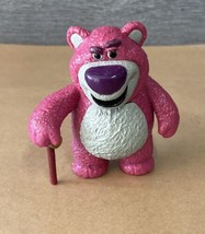 Disney Pixar Toy Story 3 Lotso Pink Bear PVC Figure Lots O Huggin 3&quot; Cake Topper - £7.85 GBP