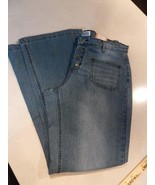 Womens Mudd   Flare DennJeans  Blue Size 17  Stretch 35x33 Cotton Blend - $19.68