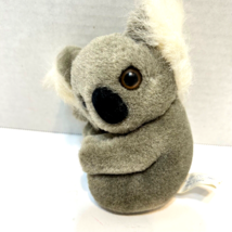 Vintage B J Toy Co Mini Plush Gray Koala Bear Stuffed Animal 5 inches - £8.62 GBP