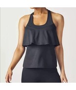 Fabletics Moisture Wicking Black Ashlynn Tank Size XS NWT - $438.18 MXN