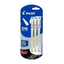 Low Cost Pack of 3 Pilot Hi Techpoint 05 Pens BLUE INK 0.5 mm Fine Tip School - £12.09 GBP