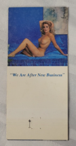 VINTAGE PIN UP GIRL MATCHBOOK COVER RETRO WASHING MACHINE BUSINESS ADVER... - $17.80 CAD