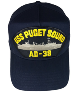 USS PUGET SOUND AD-38 HAT USN NAVY SHIP SAMUEL GOMPERS CLASS DESTROYER T... - $22.99