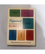 Vintage Professional Buttonholer Kit By Singer 1970 Complete in Box - £17.22 GBP