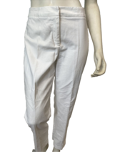 Nic + Zoe White Flat Front Pants, Women&#39;s Size 10 - £11.17 GBP