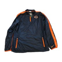 New NWT Chicago Bears Nike OnField Sideline 1/2 Zip Small Jacket - £43.47 GBP
