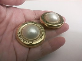 Chanel Earrings Vintage Very rare 1970s - £573.36 GBP