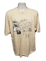 Authentic South Pole Collection 21 Trade Mark since 91 Adult Large Cream TShirt - £11.66 GBP
