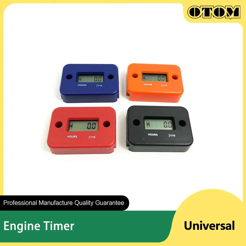 OTOM Motorcycle Engine Timer Hour Meter Inductive Digital Waterproof For HONDA - £15.13 GBP