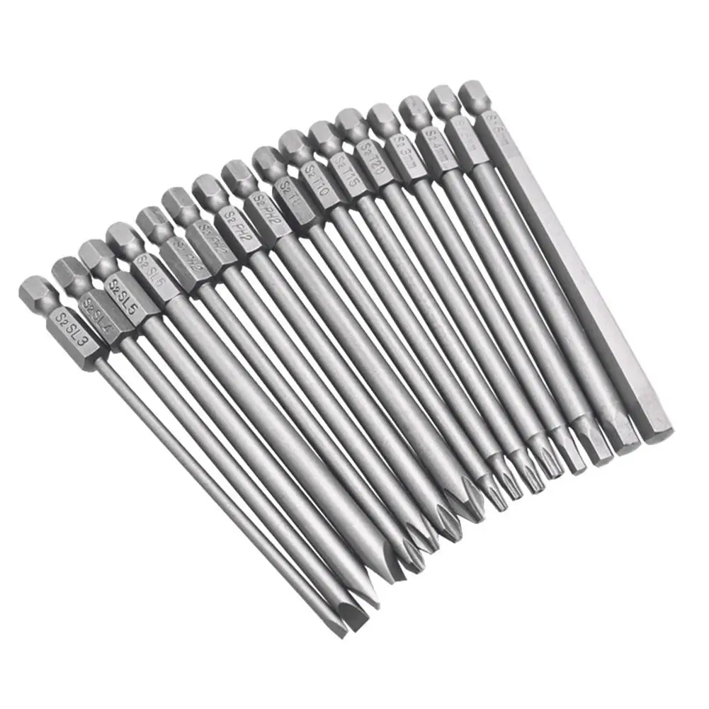6/8/10/16pcs/set 100mm Alloy Steel S2 Slotted Phillips Professional Screwdriver  - £205.25 GBP