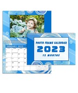 2023 Photo Frame Wall Spiral-bound Calendar - (Edition #002) - £10.27 GBP