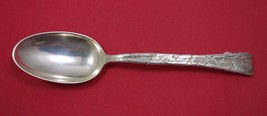 Lap Over Edge Acid Etched by Tiffany &amp; Co. Sterling Silver Teaspoon Tea Plant 6&quot; - £226.04 GBP