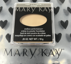 Mary Kay IVORY 1 Endless Performance Creme to Powder Foundation .35 oz B... - $462.86 MXN