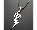 TCB NECKLACE Stainless Steel Pendant Chain Taking Care of Business Elvis... - $8.95