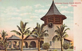 Palma Spiaggia Florida ~ Bethosoda (Sp ) Bathesda Chiesa ~ 1900s Cartolina - £7.97 GBP