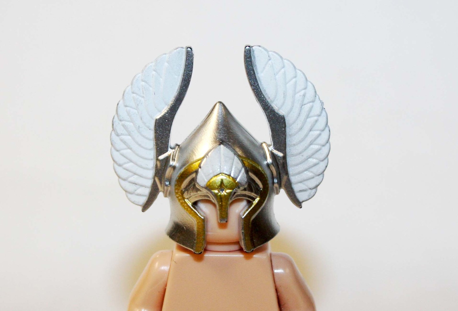  Winged Knight Helmet Military Armor Diy For Minifigure Toys - $3.77
