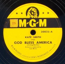 Kate Smith 78 God Bless America / Bless This House B10 - £5.54 GBP