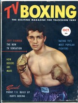 Tv Boxing Magazine #1 October 1953- Joey Giambra Rocky Marciano G/VG - £53.39 GBP