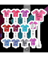 Scrub Life Glitter Badge Reel – Retractable ID Holder for Nurses &amp; Medic... - $145.66 MXN