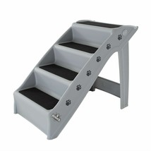 Pet Staircase Stairway Foldable Holds 90 Lbs 19 In H 15 In Wide Dog Steps - £72.89 GBP