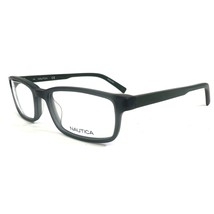Nautica Eyeglasses Frames N8146 035 Matte Blue Green Rectangular 53-18-140 - £33.27 GBP