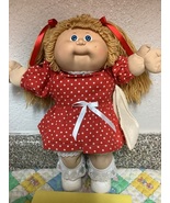 VTG Cabbage Patch Kid Girl HTF Butterscotch Hair Blue Eyes Head Mold #8 ... - $411.35 CAD