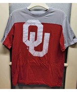 OU T Shirt Mens Sz Large 42-44~Oklahoma~University Of~College~red\gray~f... - $9.89