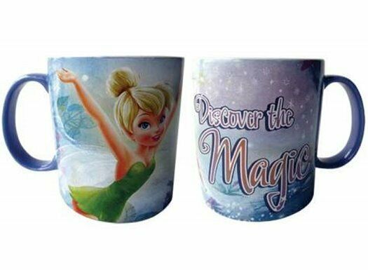 Walt Disney's Tinkerbell Image Discover the Magic 14 oz Ceramic Mug, NEW UNUSED - $14.50