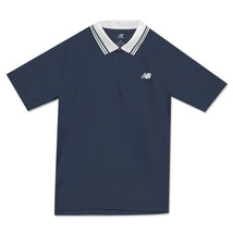 New Balance Tennis Polo Tee Men&#39;s Tennis T-shirts Sports Asia-Fit NBNEE2... - $65.61