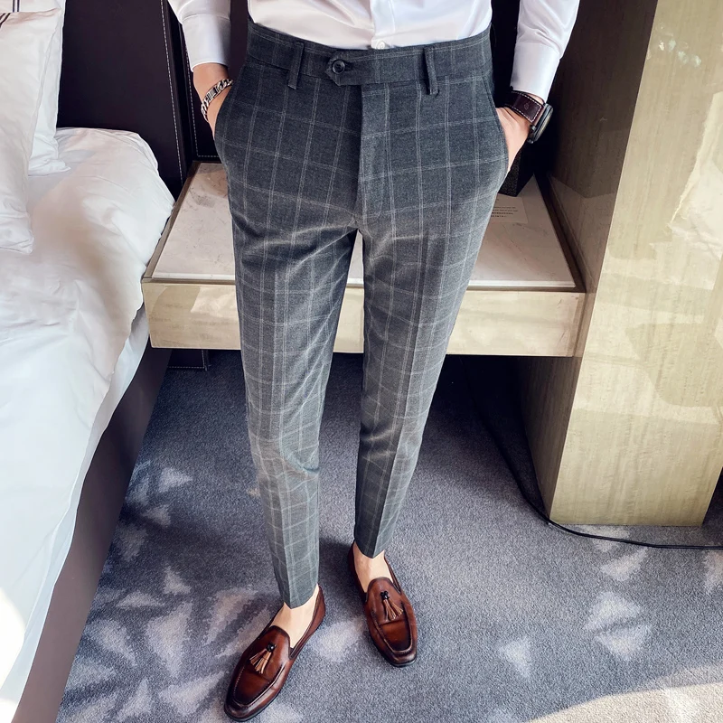  spring business dress pants formal office social suits pants high quality classic slim thumb200