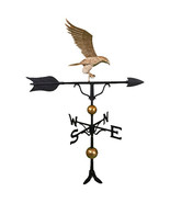 500 Series 52 In. Deluxe Gold Full Bodied Eagle Weathervane - $5,953.70 MXN