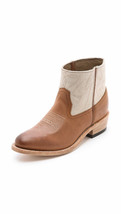 New Dolce Vita Brown Camilla Western Booties (Size 7.5) - £96.40 GBP