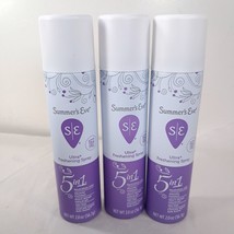 NEW Summer&#39;s Eve Freshening Spray Ultra 5 in 1 SET 3 Talc Free 2 Oz - $15.00