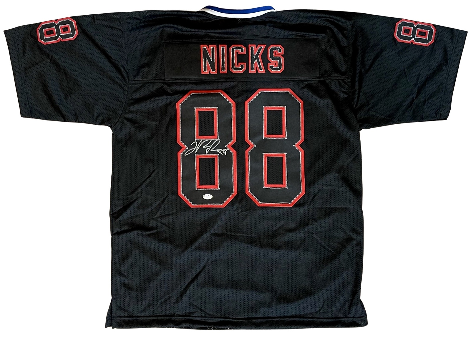 Primary image for HAKEEM NICKS Autograph SIGNED Custom BLACKOUT JERSEY PSA/DNA CERTIFIED GIANTS 