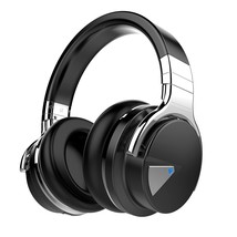 E7 Active Noise Cancelling , Wireless Over Ear Bluetooth With Microphone, Deep B - £67.33 GBP