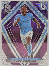 2020-2021 Chronicles Soccer Spectra Purple Mojo Prizm Raheem Sterling #5 - £2.22 GBP