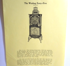 Watling Forty-Five Slot Machine AD Marketplace Magazine Pictorial History - $11.02