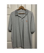 Tommy Bahama Polo Shirt Mens XL Gray Island Zone Supima Cotton Casual - $17.05 CAD
