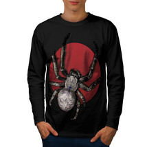 Wellcoda Massive Tarantula Spider Mens Long Sleeve T-shirt,  Graphic Design - £18.24 GBP